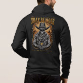 XRay Slinger Skeleton Cowboy Hoodie (Rückseite)
