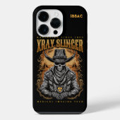 XRay Slinger Skeleton Cowboy iPhone Hülle (Rückseite)