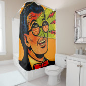 Xray Spex Print Duschvorhang (Beispiel)