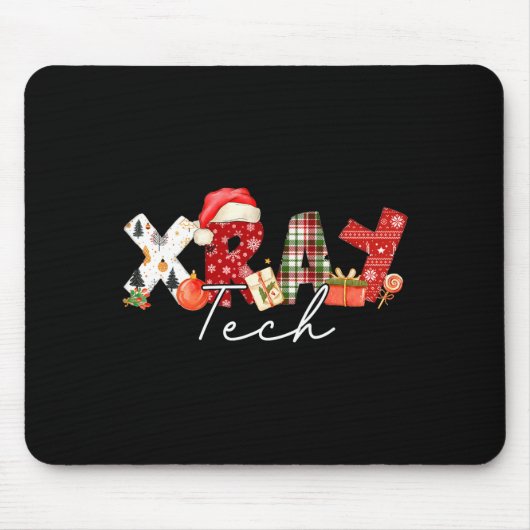 Xray Tech Christmas Bow Rad Tech Radiology Gift Me Mousepad (Vorne)