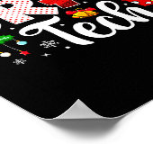 Xray Tech Christmas Bow Rad Tech Radiology Men Wom Poster (Ecke)