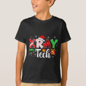 Xray Tech Christmas Bow Rad Tech Radiology Men Wom T-Shirt (Vorderseite)