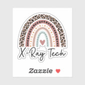 Xray Tech, Radiologiker, Xray Tech Grad Aufkleber (Blatt)