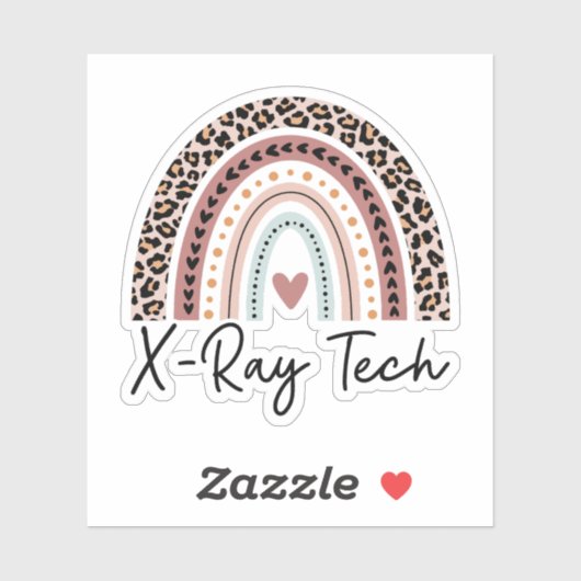 Xray Tech, Radiologiker, Xray Tech Grad Aufkleber (Blatt)