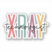 Xray Tech Radiologiologe, Xray Tech Squad Aufkleber (Vorderseite)