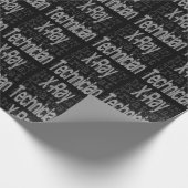 XRay Technician Extraordinaire Geschenkpapier (Ecke)
