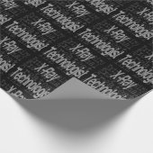 XRay Technologe Extraordinaire Geschenkpapier (Ecke)