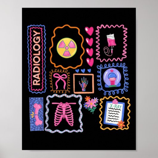 Xray Technologist Xray Tech Radiologic Technologis Poster (Vorne)