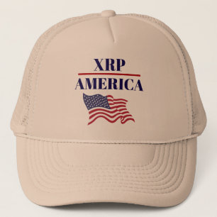 XRP America Trucker Hat Truckerkappe