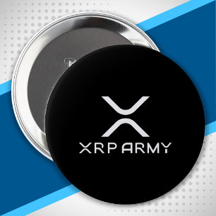 XRP Army Quote Hodl Crypto Cryptowährungs-Meme Button
