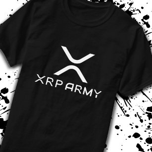 XRP Army Quote Hodl Crypto Cryptowährungs-Meme T-Shirt