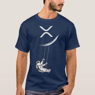 XRP Crypto Gift Cryptowährung Blockchain Kommunizi T-Shirt