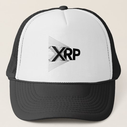 XRP Crypto Hat Truckerkappe (Vorderseite)