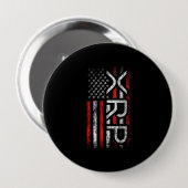 XRP Crypto Kryptowährung American Flag Meme Button (Vorne & Hinten)