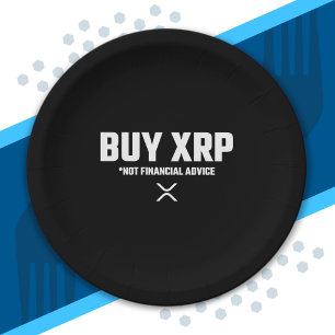 XRP Crypto Meme Not Financial Advice Disclaimer Pappteller