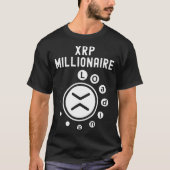 XRP Crypto Millionaire Loading Icon Crypto  T-Shirt (Vorderseite)