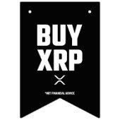 XRP Crypto - XRP Kryptowährung - XRP kaufen - XRP  Wimpelkette (Erste Fahne)