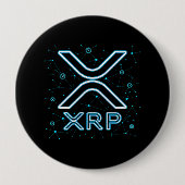 XRP Cryptowährung XRPL Blockchain Crypto Stars Button (Vorderseite)