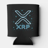 XRP Cryptowährung XRPL Blockchain Crypto Stars Dosenkühler (Rückseite)