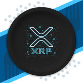 XRP Cryptowährung XRPL Blockchain Crypto Stars Pappteller