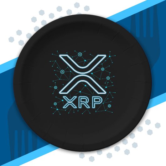 XRP Cryptowährung XRPL Blockchain Crypto Stars Pappteller