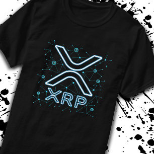 XRP Cryptowährung XRPL Blockchain Crypto Stars T-Shirt