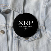 XRP Der Standard-Zitat Crypto Meme Cryptowährung Button (Beispiel)