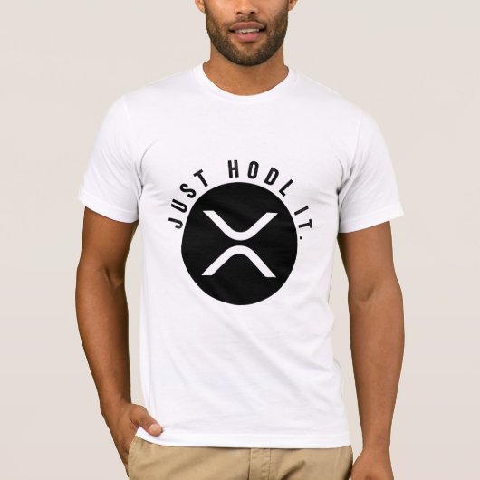 xrp hackt es einfach in Shirt, ment in Shirt crypt (Vorderseite)