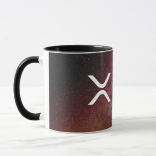 xrp, Kräuselung hat Kaffee-Tasse/Schale in der Tasse
