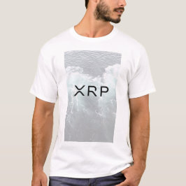 xrp, Kräuselung, T-Shirt des weißen Wassers