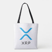 XRP Kräuselungs-blaue u. schwarze Taschen-Tasche Tasche (Rückseite)