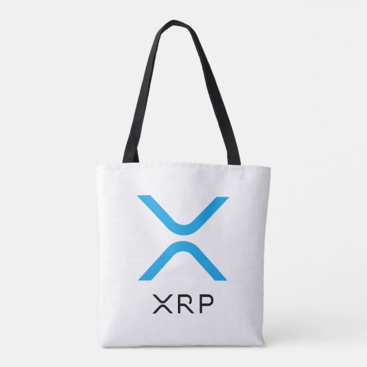 XRP Kräuselungs-blaue u. schwarze Taschen-Tasche Tasche (Rückseite)
