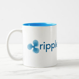 XRP Kräuselungs-Kaffee-Tasse Zweifarbige Tasse