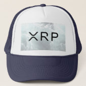 xrp, Kräuselungsmarine-Hutkappe Truckerkappe (Vorderseite)