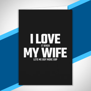 XRP-Krypto kaufen - Ehefrau Lasse mir, mehr XRP zu Karte