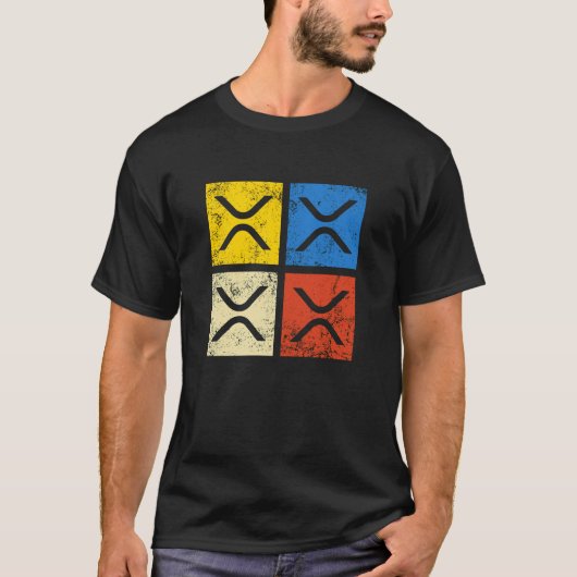 XRP Krypto Merchandise T-Shirt (Vorderseite)