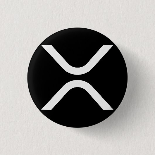 XRP-Kryptowährung Button (Vorderseite)