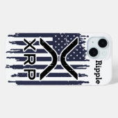 XRP Kryptowährung USA Case-Mate iPhone Hülle (Rückseite (Horizontal))