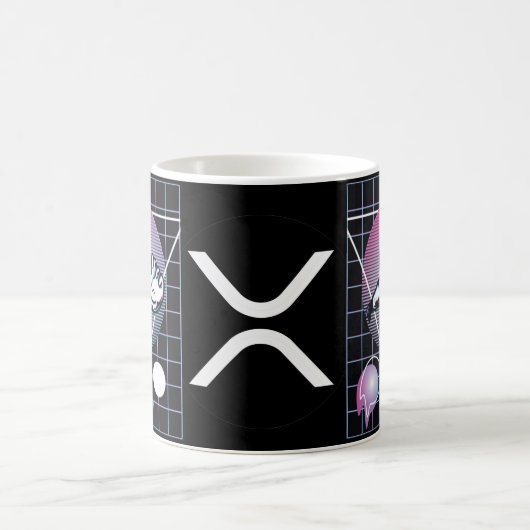 XRP Kryptowährung - XRP Astronaut Kaffeetasse (Mittel)