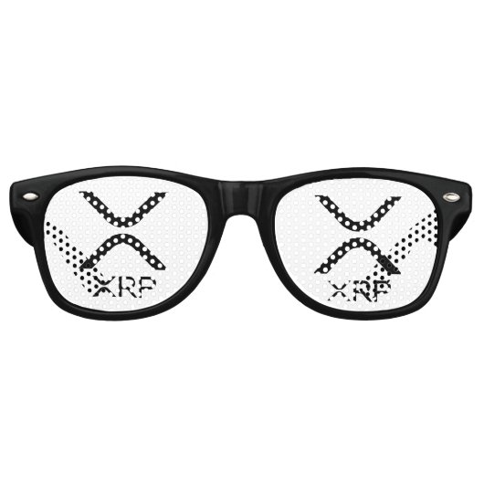 XRP-Kryptowährung - XRP Partybrille (Vorderseite)