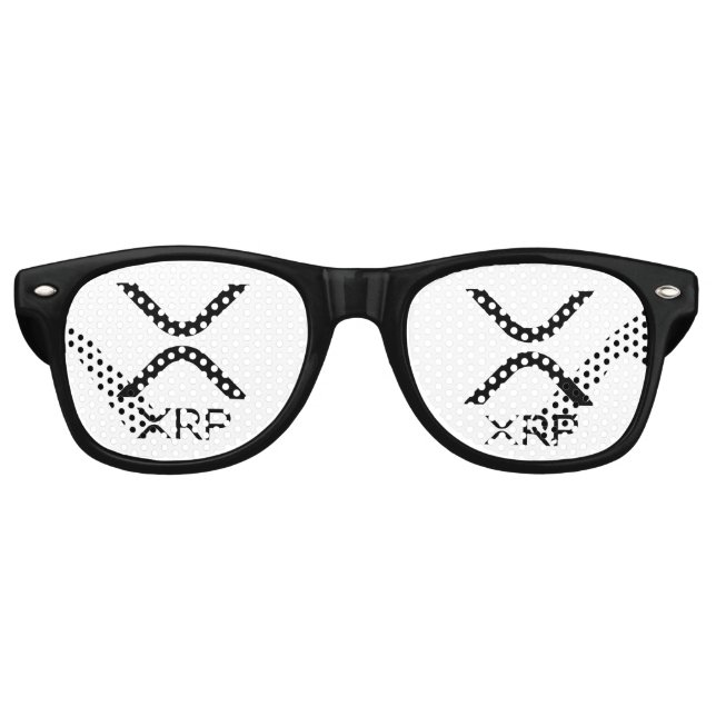 XRP-Kryptowährung - XRP Partybrille (Vorderseite)