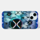 XRP-Lichtblasen Case-Mate iPhone Hülle (Rückseite (Horizontal))
