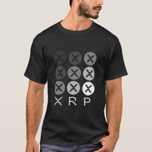 XRP Logo Crypto Grid T-Shirt