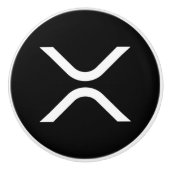 XRP-Logo-Keramik Keramikknauf (Vorderseite)