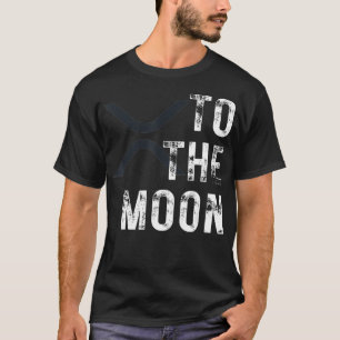 XRP-Münze zum Mond XRP-Krypto T-Shirt