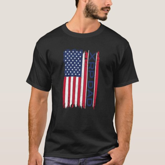 XRP Papa Krypto-Waren T-Shirt (Vorderseite)