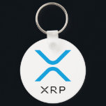 XRP Ripple Blue & Black Logo | Grundlegender Schlü Schlüsselanhänger<br><div class="desc">XRP Ripple Blue & Black Logo | Grundlegender Schlüsselanhänger</div>