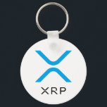 XRP Ripple Blue & Black Logo | Grundlegender Schlü Schlüsselanhänger<br><div class="desc">XRP Ripple Blue & Black Logo | Grundlegender Schlüsselanhänger</div>