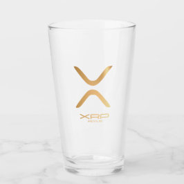 XRP - Ripple (Gold) Glas
