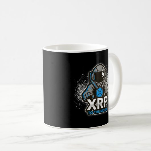 Xrp Ripple-Kryptowährung Kaffeetasse (VorderseiteRechts)